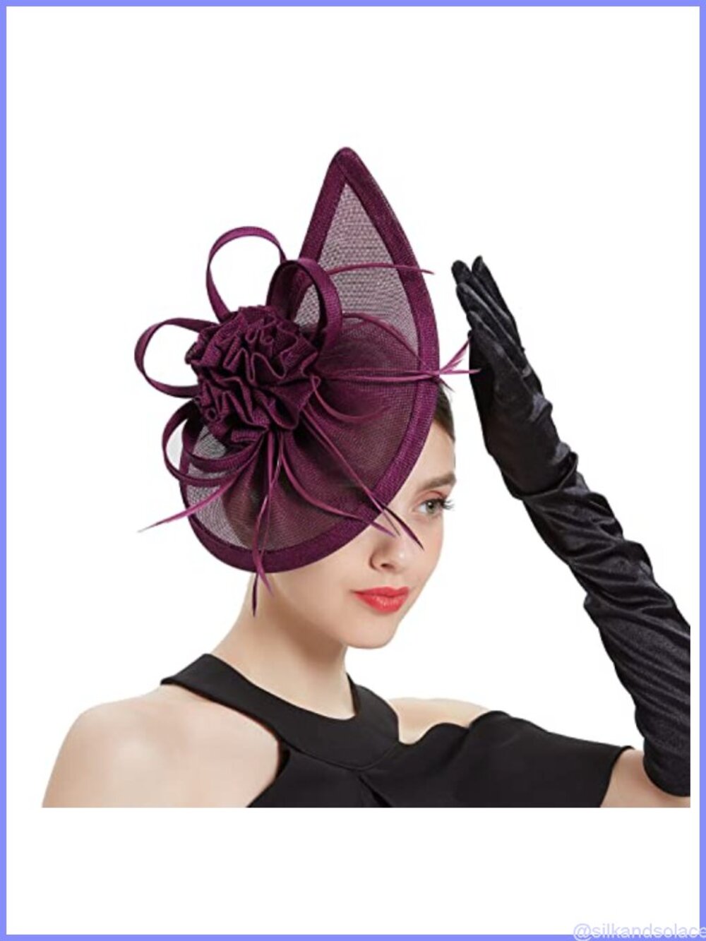 Women's Fascinator Hat Polyester Feathers Floral Cocktail Tea Party Headband